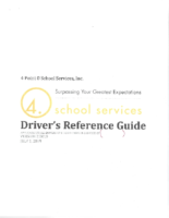Driver’s Reference Guide July 2019